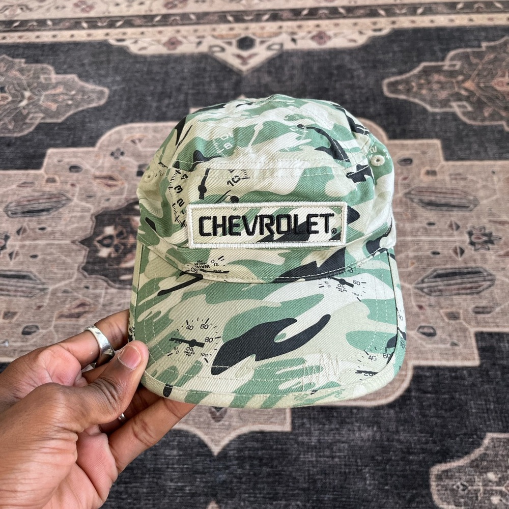 Chevrolet Green Camouflage Men's Hat